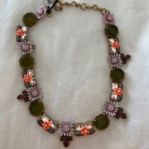 J.crew flower necklace